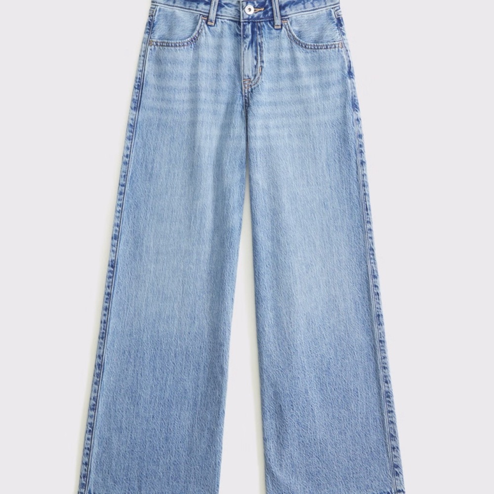 Abercrombie Kids Light Blue Flare Jeans